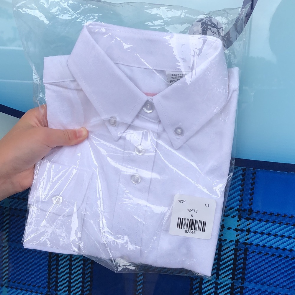 Betty z white uniform shirt